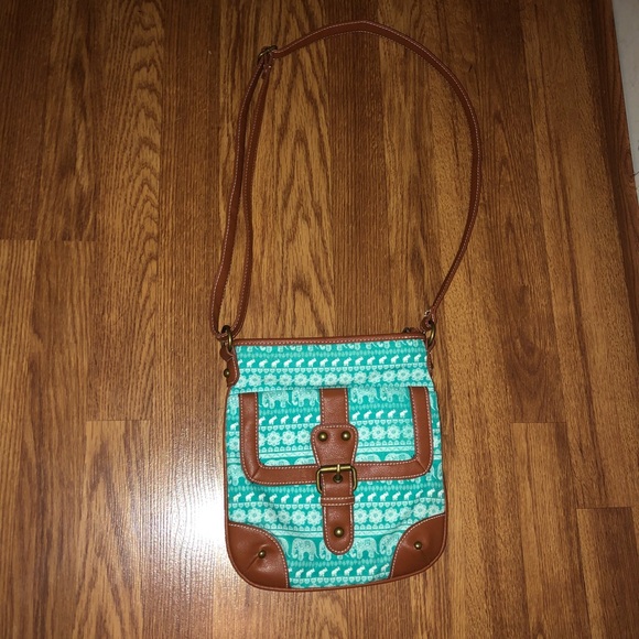 Purse with elephant design - Picture 1 of 2